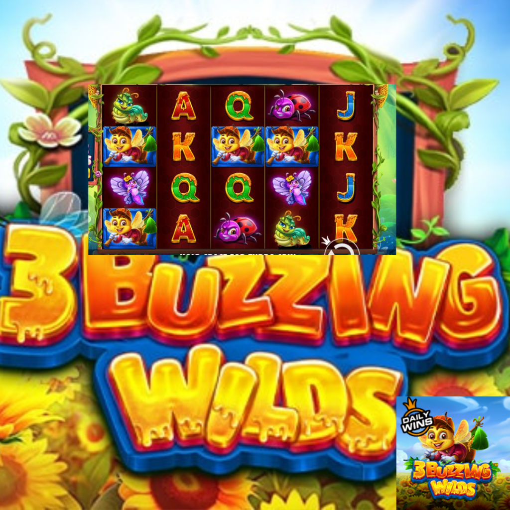 3 Buzzing Wilds: Slot Lebah Penuh Cuan!